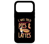I Was Told There Would Be Pies and Lattes Pilates Humour Coque pour iPhone 17 Pro Max