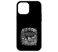 I Wear Gray for Parkinson 's Awareness Bird and Flowers Coque pour iPhone 12 Pro Max