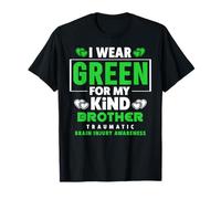 I Wear Green for My Brother Sensibilisation aux blessures cérébrales traumatiques T-Shirt