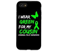 I Wear Green for My Cousin Cerebral Palsy Ribbon Coque pour iPhone SE (2020) / 7/8