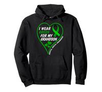 I Wear Green for My Grandson - Mental Health Awareness 2026 Sweat à Capuche