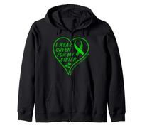 I Wear Green for My Sister - Mental Health Awareness 2026 Sweat à Capuche