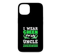 I Wear Green for My Uncle Lymphome Non hodgkinien Coque pour iPhone 13
