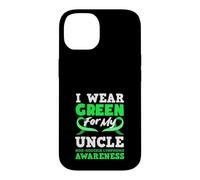 I Wear Green for My Uncle Lymphome Non hodgkinien Coque pour iPhone 14
