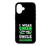 I Wear Green for My Uncle Lymphome Non hodgkinien Coque pour iPhone 16