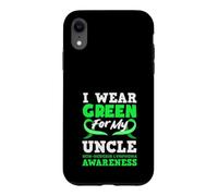 I Wear Green for My Uncle Lymphome Non hodgkinien Coque pour iPhone XR