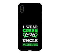 I Wear Green for My Uncle Lymphome Non hodgkinien Coque pour iPhone XS Max