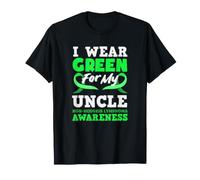 I Wear Green for My Uncle Lymphome Non hodgkinien T-Shirt
