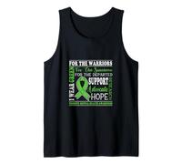I Wear Green For The Survivors Uplifting Positive Vibes Débardeur