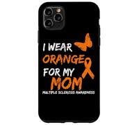 I Wear Orange for My Mom Multiple Sclerosis Ribbon Coque pour iPhone 11 Pro Max