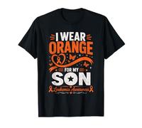 I Wear Orange for My Son Sensibilisation à la leucémie T-Shirt