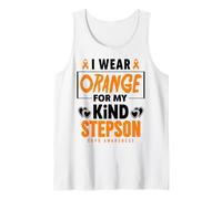 I Wear Orange for My Stepson COPD Warrior Sensibilisation à la COPD Débardeur