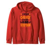 I Wear Orange for My Stepson COPD Warrior Sensibilisation à la COPD Sweat à Capuche