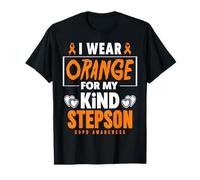 I Wear Orange for My Stepson COPD Warrior Sensibilisation à la COPD T-Shirt