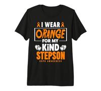 I Wear Orange for My Stepson COPD Warrior Sensibilisation à la COPD T-Shirt Haut de Gamme