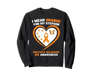 I Wear Orange for My Stepson Sensibilisation à la sclérose en plaques Sweatshirt