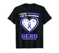 I Wear Pervenche for My Grandson Gerd Awareness T-Shirt