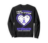 I Wear Pervenche for My Stepson Stomach Cancer Awareness Sweatshirt