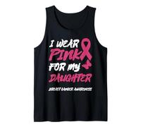 I Wear Pink for My Daughter SEARENESS Débardeur