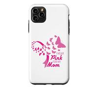 I Wear Pink for My Mom Breast Cancer Awareness Supporter Coque pour iPhone 11 Pro Max