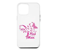 I Wear Pink for My Mom Breast Cancer Awareness Supporter Coque pour iPhone 12 Pro Max