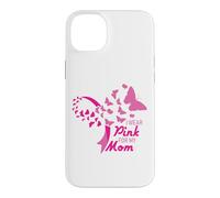 I Wear Pink for My Mom Breast Cancer Awareness Supporter Coque pour iPhone 14 Plus