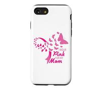 I Wear Pink for My Mom Breast Cancer Awareness Supporter Coque pour iPhone SE (2020) / 7/8