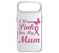 I Wear Pink for My Mum Ribbon Breast Cancer Awareness Coque pour iPhone Air