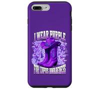 I Wear Purple for Lupus Awareness Coque pour iPhone 7 Plus/8 Plus