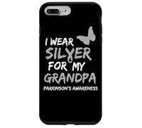 I WEAR SILVER FOR MY GRANDPA PARKINSON'S DISEASE AWARENESS Coque pour iPhone 7 Plus/8 Plus