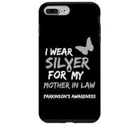 I Wear Silver for My Mother in Law Parkinson's Awareness Coque pour iPhone 7 Plus/8 Plus