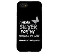 I Wear Silver for My Mother in Law Parkinson's Awareness Coque pour iPhone SE (2020) / 7/8