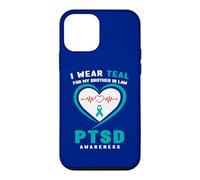 I Wear Teal for My Brother in Law Sensibilisation au SSPT Coque pour iPhone 12 Mini