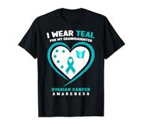 I Wear Teal for My Granddaughter Sensibilisation au Cancer de l'ovaire T-Shirt