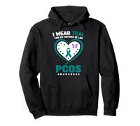 I Wear Teal for My Mother in Law Sensibilisation au SOPK Sweat à Capuche