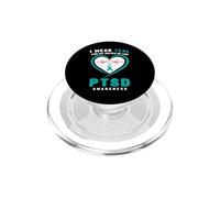 I Wear Teal for My Sister in Law Sensibilisation PTSD PopSockets PopGrip pour MagSafe