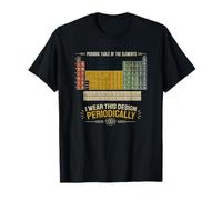 I Wear This Design Perioically Science Pun Amateur de Chimie T-Shirt