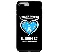 « I Wear White for My Daughter in Law Lung Cancer Awareness » Coque pour iPhone 7 Plus/8 Plus