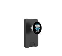 « I Wear White for My Daughter in Law Lung Cancer Awareness » PopSockets PopWallet pour MagSafe