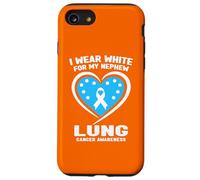 I Wear White for My Neveu Lung Cancer Awareness Coque pour iPhone SE (2020) / 7/8