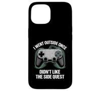 I Went Outside Once Gaming Apparel Video Game Gamer Boys Coque pour iPhone 15