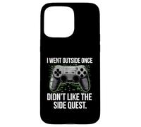I Went Outside Once Gaming Apparel Video Game Gamer Boys Coque pour iPhone 15 Pro Max