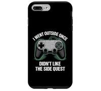 I Went Outside Once Gaming Apparel Video Game Gamer Boys Coque pour iPhone 7 Plus/8 Plus