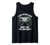 I Went Outside Once Gaming Apparel Video Game Gamer Boys Débardeur