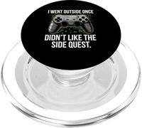 I Went Outside Once Gaming Apparel Video Game Gamer Boys PopSockets PopGrip pour MagSafe