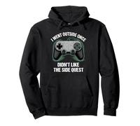 I Went Outside Once Gaming Apparel Video Game Gamer Boys Sweat à Capuche