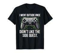 I Went Outside Once Gaming Apparel Video Game Gamer Boys T-Shirt