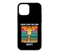 I Went Over The Code Answer is Giraffe Game Programmer Coque pour iPhone 12 Mini