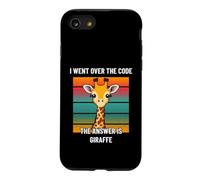 I Went Over The Code Answer is Giraffe Game Programmer Coque pour iPhone SE (2020) / 7/8