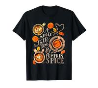 I Whole Latte Love and Pumpkin Spice Saison d'automne Amusante T-Shirt
